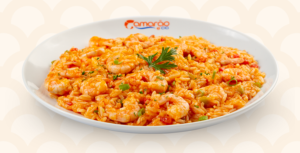 Creamy Rice Shrimp and Co.